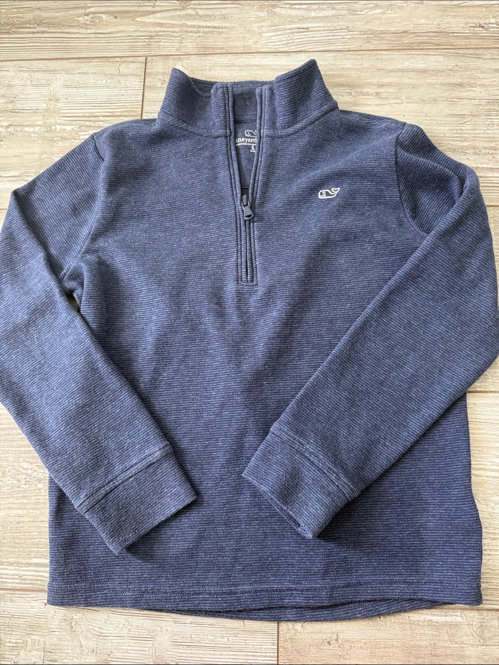 Vineyard Vines Boys Navy Quarter-Zip Pullover